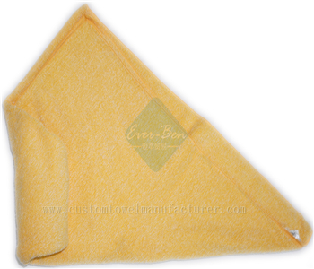 China Bulk microfiber 80 polyester 20 polyamide Towels Producer Custom Yellow Microfiber Car Drying Cleaning Cloth Car Wiping Towel Factory